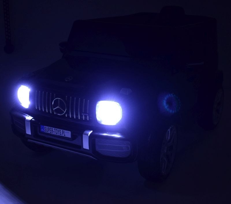 MERCEDES G63 NA AKUMULATOR MIĘKKIE KOŁA EVA, MIĘKKIE SI