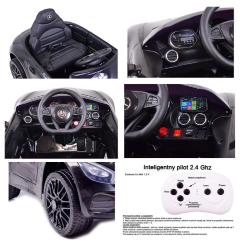 MERCEDES NA AKUMULATOR AMG GT, MIĘKKIE KOŁA EVA, MIĘKKIE SIEDZENIE/HL2588 MERCEDES NA AKUMULATOR AMG GT, MIĘKKIE KOŁA EVA, MIĘKKIE SIEDZENIE/HL2588