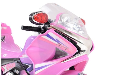 MOTOR ŚCIGACZ SUPERSTAR NEW DESIGN, DŹWIĘKI, ŚWIATŁA/WXE358D MOTOR ŚCIGACZ SUPERSTAR NEW DESIGN, DŹWIĘKI, ŚWIATŁA/WXE358D