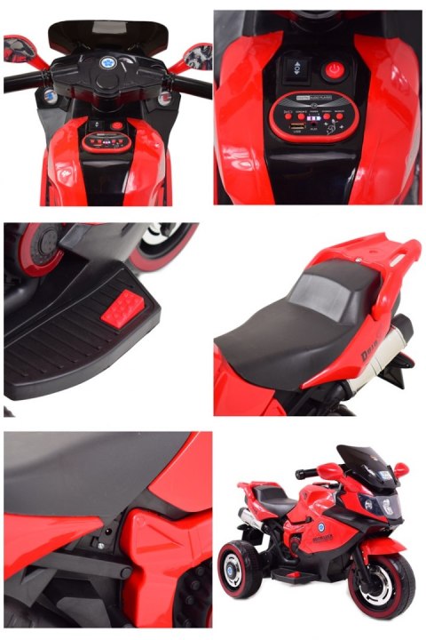 DUŻY MOTOR ŚCIGACZ STRONG 2 EXCLUSIVE, ŚWIECĄCE KOŁA/DLX518 DUŻY MOTOR ŚCIGACZ STRONG 2 EXCLUSIVE, ŚWIECĄCE KOŁA/DLX518