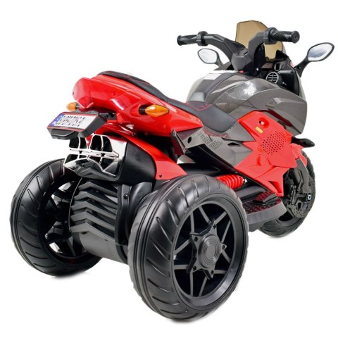 MEGA MOTOR 3 KOŁOWY - MIĘKKIE KOŁA EVA, MIĘKKIE PIKOWANE SIEDZENIE/HS-5188 MEGA MOTOR 3 KOŁOWY - MIĘKKIE KOŁA EVA, MIĘKKIE PIKOWANE SIEDZENIE/HS-5188