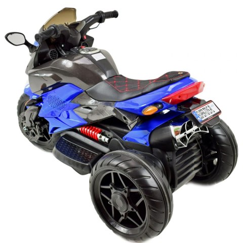 MEGA MOTOR 3 KOŁOWY - MIĘKKIE KOŁA EVA, MIĘKKIE PIKOWANE SIEDZENIE/HS-5188 MEGA MOTOR 3 KOŁOWY - MIĘKKIE KOŁA EVA, MIĘKKIE PIKOWANE SIEDZENIE/HS-5188