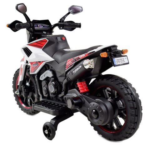 NAJNOWSZY PIERWSZY AKUMULATOROWY MOTOREK CROSSOWY TURBON, MIĘKKIE SIEDZENIE, GAZ W RĄCZCE, HAMULEC/DLS09-HAND NAJNOWSZY PIERWSZY AKUMULATOROWY MOTOREK CROSSOWY TURBON, MIĘKKIE SIEDZENIE, GAZ W RĄCZCE, HAMULEC/DLS09-HAND