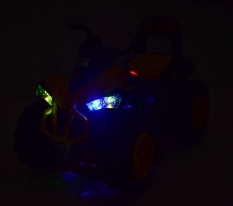 DUŻY QUAD NA AKUMULATOR WARK SILNIKA, ŚWIATŁA/YX9958 DUŻY QUAD NA AKUMULATOR WARK SILNIKA, ŚWIATŁA/YX9958