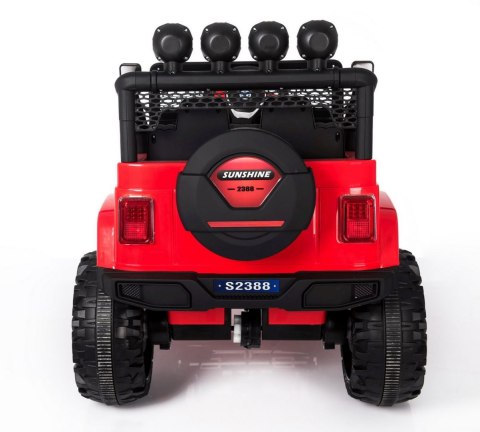 MEGA JEEP SUNSHINE, NAPĘD 4X4, 2X12V, WOLNY START/ MIĘKKIE KOŁA, BLUETOOTH, RADIO EXCLUSIVE/2388 MEGA JEEP SUNSHINE, NAPĘD 4X4, 2X12V, WOLNY START/ MIĘKKIE KOŁA, BLUETOOTH, RADIO EXCLUSIVE/2388