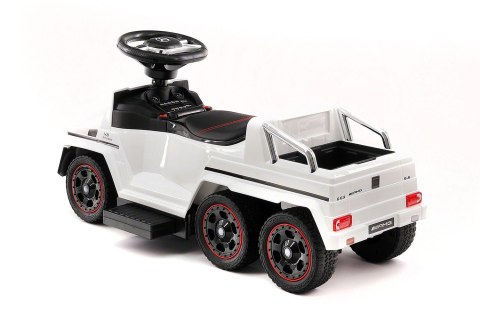 JEŹDZIK NA AKUMULATOR, PCHACZ, ODPYCHACZ MERCEDES G 63 AMG 6X6, MIĘKKIE KOŁA, DASZEK , STEROWANIE RĄCZKĄ /1838 LONG JEŹDZIK NA AKUMULATOR, PCHACZ, ODPYCHACZ MERCEDES G 63 AMG 6X6, MIĘKKIE KOŁA, DASZEK , STEROWANIE RĄCZKĄ /1838 LONG