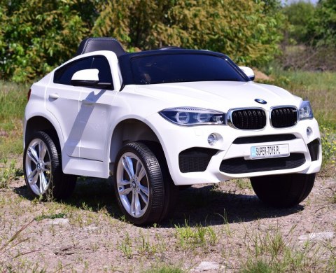 ORYGINALNE BMW X6M W NAJLEPSZEJ WERSJI, MIĘKKIE SIEDZENIE, PILOT 2.4 GHZ/ 2199 ORYGINALNE BMW X6M W NAJLEPSZEJ WERSJI, MIĘKKIE SIEDZENIE, PILOT 2.4 GHZ/ 2199