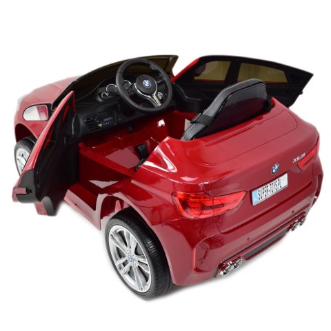 ORYGINALNE BMW X6M W NAJLEPSZEJ WERSJI, MIĘKKIE SIEDZENIE, PILOT 2.4 GHZ, LAKIER/ 2199 ORYGINALNE BMW X6M W NAJLEPSZEJ WERSJI, MIĘKKIE SIEDZENIE, PILOT 2.4 GHZ, LAKIER/ 2199