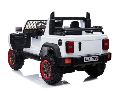 MEGA DZIP 4X4, MIĘKKIE KOŁA EVA, MIĘKKIE SIEDZENIE, PANEL, FULL OPCJA 2x12V /YSA026 MEGA DZIP 4X4, MIĘKKIE KOŁA EVA, MIĘKKIE SIEDZENIE, PANEL, FULL OPCJA 2x12V /YSA026