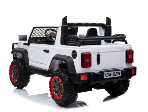 MEGA DZIP 4X4, MIĘKKIE KOŁA EVA, MIĘKKIE SIEDZENIE, PANEL, FULL OPCJA 2x12V /YSA026 MEGA DZIP 4X4, MIĘKKIE KOŁA EVA, MIĘKKIE SIEDZENIE, PANEL, FULL OPCJA 2x12V /YSA026