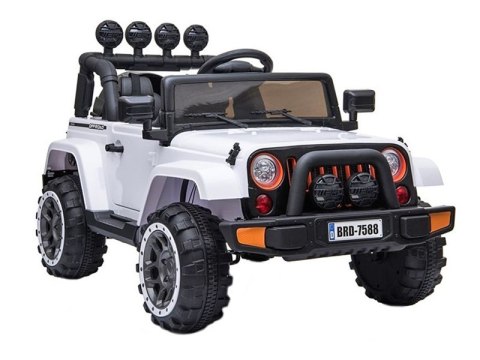 MEGA JEEP FULLTIME, NAPĘD 4X4, 1X12V ,WOLNY START/ MIĘKKIE KOŁA, FUNKCJA BUJANIAEXCLUSIVE/7588 MEGA JEEP FULLTIME, NAPĘD 4X4, 1X12V ,WOLNY START/ MIĘKKIE KOŁA, FUNKCJA BUJANIAEXCLUSIVE/7588