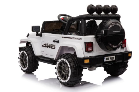 MEGA JEEP FULLTIME, NAPĘD 4X4, 1X12V ,WOLNY START/ MIĘKKIE KOŁA, FUNKCJA BUJANIAEXCLUSIVE/7588 MEGA JEEP FULLTIME, NAPĘD 4X4, 1X12V ,WOLNY START/ MIĘKKIE KOŁA, FUNKCJA BUJANIAEXCLUSIVE/7588