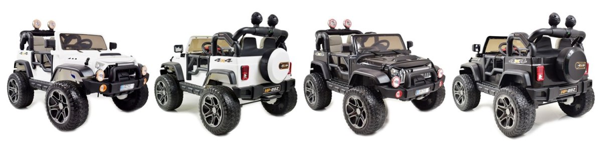 MEGA JEEP PERFECT 002B EXCLUSIVE, WOLNY START/ MIĘKKIE KOŁA HP-002B