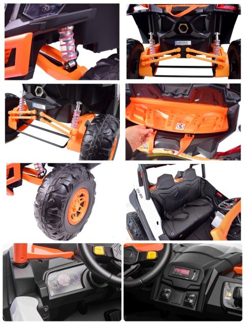 MEGA BUGGY UTV-MX DLA 2 DZIECI 2X200 W, 24V, SUPER MOC/XMX613 MEGA BUGGY UTV-MX DLA 2 DZIECI 2X200 W, 24V, SUPER MOC/XMX613