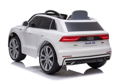 ORYGINALNE AUDI Q8 W NAJLEPSZEJ OPCJI, MIĘKKIE KOŁA, MIĘKKIE SIEDZENIE/JJ2066 ORYGINALNE AUDI Q8 W NAJLEPSZEJ OPCJI, MIĘKKIE KOŁA, MIĘKKIE SIEDZENIE/JJ2066