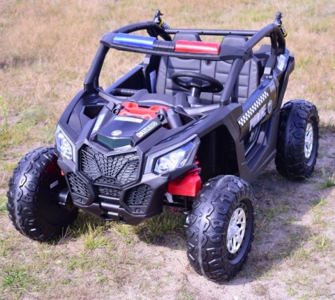 MEGA BUGGY UTV POLICJA TURBO R FOX DLA 2 DZIECI 4X200 W, 24V, SUPER MOC, WSPOMAGANIE/XB2118 MEGA BUGGY UTV POLICJA TURBO R FOX DLA 2 DZIECI 4X200 W, 24V, SUPER MOC, WSPOMAGANIE/XB2118