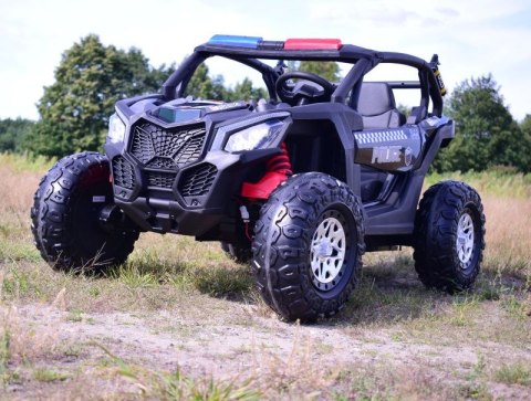 MEGA BUGGY UTV POLICJA TURBO R FOX DLA 2 DZIECI 4X200 W, 24V, SUPER MOC, WSPOMAGANIE/XB2118 MEGA BUGGY UTV POLICJA TURBO R FOX DLA 2 DZIECI 4X200 W, 24V, SUPER MOC, WSPOMAGANIE/XB2118