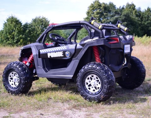 MEGA BUGGY UTV POLICJA TURBO R FOX DLA 2 DZIECI 4X200 W, 24V, SUPER MOC, WSPOMAGANIE/XB2118 MEGA BUGGY UTV POLICJA TURBO R FOX DLA 2 DZIECI 4X200 W, 24V, SUPER MOC, WSPOMAGANIE/XB2118