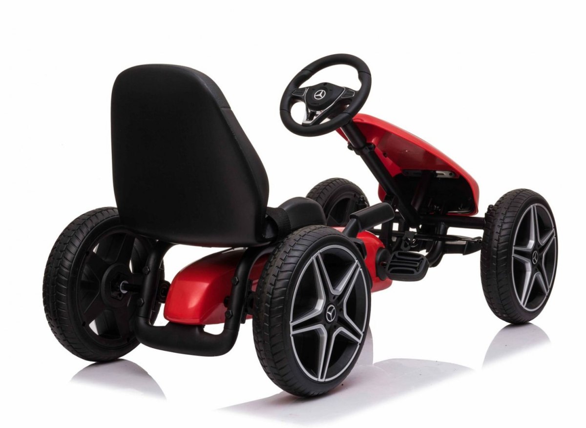GOKART NA PEDAŁY LICENCJA MERCEDESA KOŁA EVA, MIĘKKIE SIEDZENIE Z LOGIEM MB JAKOŚĆ /XMX610 GOKART NA PEDAŁY LICENCJA MERCEDESA KOŁA EVA, MIĘKKIE SIEDZENIE Z LOGIEM MB JAKOŚĆ /XMX610