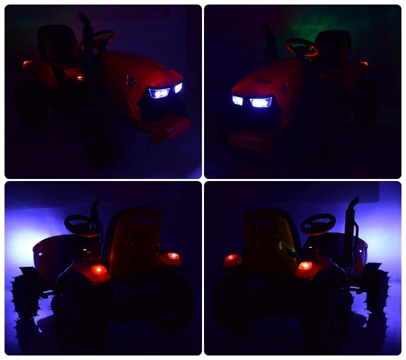 MEGA TRAKTOR Z PRZYCZEPĄ, KOŁA POMPOWANE, MIĘKKIE SIEDZENIE, PILOT,NOWOCZESNY PANEL, FUNKCJA BUJANIA/TT990D MEGA TRAKTOR Z PRZYCZEPĄ, KOŁA POMPOWANE, MIĘKKIE SIEDZENIE, PILOT,NOWOCZESNY PANEL, FUNKCJA BUJANIA/TT990D