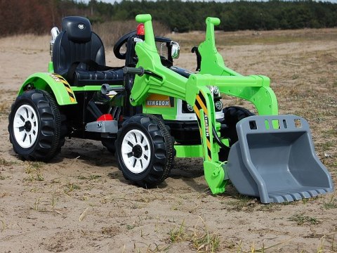 MOCNY TRAKTOR Z ŁYŻKĄ KINGDOM 12V DWIE PRĘDKOŚCI/JS328A MOCNY TRAKTOR Z ŁYŻKĄ KINGDOM 12V DWIE PRĘDKOŚCI/JS328A
