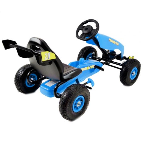 NAJNOWSZY GOKART NA PEDAŁY, KOŁA POMPOWANE, HAMULCE/G202 NAJNOWSZY GOKART NA PEDAŁY, KOŁA POMPOWANE, HAMULCE/G202