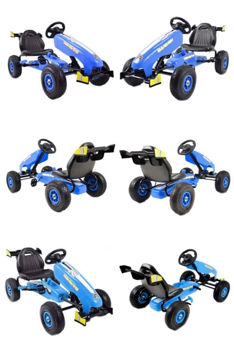 NAJNOWSZY GOKART NA PEDAŁY, KOŁA POMPOWANE, HAMULCE/G202 NAJNOWSZY GOKART NA PEDAŁY, KOŁA POMPOWANE, HAMULCE/G202