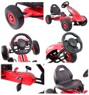 NAJNOWSZY GOKART NA PEDAŁY, KOŁA POMPOWANE, HAMULCE/G203 NAJNOWSZY GOKART NA PEDAŁY, KOŁA POMPOWANE, HAMULCE/G203