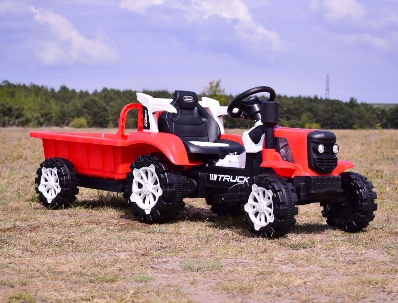 TRAKTOR NA AKUMULATOR Z PRZYCZEPĄ, MIĘKKIE SIEDZENIE,/HSD6601 TRAKTOR NA AKUMULATOR Z PRZYCZEPĄ, MIĘKKIE SIEDZENIE,/HSD6601