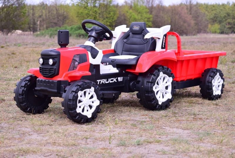 TRAKTOR NA AKUMULATOR Z PRZYCZEPĄ, MIĘKKIE SIEDZENIE,/HSD6601 TRAKTOR NA AKUMULATOR Z PRZYCZEPĄ, MIĘKKIE SIEDZENIE,/HSD6601
