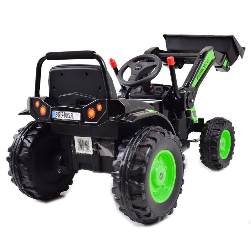 MEGA TRAKTOR Z ŁYŻKĄ - ŁADOWARKĄ. MIĘKKIE SIEDZENIE, PILOT, RADIO FM/HL389 MEGA TRAKTOR Z ŁYŻKĄ - ŁADOWARKĄ. MIĘKKIE SIEDZENIE, PILOT, RADIO FM/HL389