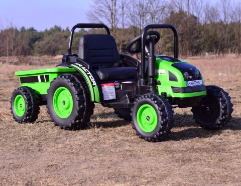 MEGA TRAKTOR Z PRZYCZEPĄ. MIĘKKIE SIEDZENIE, KOŁA EVA,PILOT, RADIO FM/HL388 MEGA TRAKTOR Z PRZYCZEPĄ. MIĘKKIE SIEDZENIE, KOŁA EVA,PILOT, RADIO FM/HL388
