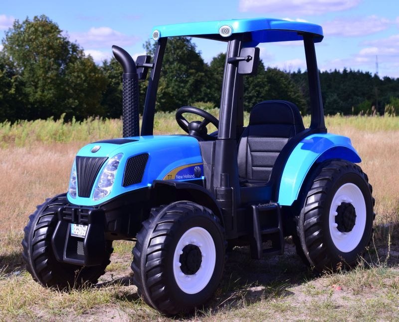 OLBRZYMI TRAKTOR NEW HOLLAND T7 NA AKUMULATOR Z PILOTEM 24 V, 400 W/A011-24 OLBRZYMI TRAKTOR NEW HOLLAND T7 NA AKUMULATOR Z PILOTEM 24 V, 400 W/A011-24