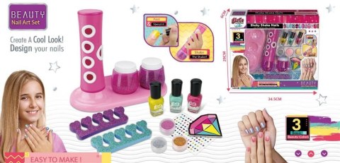 ZESTAW DO STYLIZACJI PAZNOKCI MANICURE DLA DZIECI