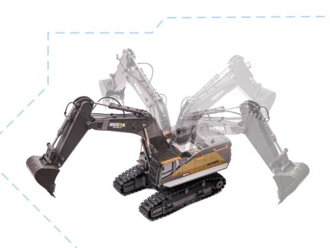 Koparka zdalnie sterowana na pilota RC H-Toys 1592 1:14 2,4GHz Koparka zdalnie sterowana na pilota RC H-Toys 1592 1:14 2,4GHz