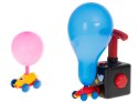Wyrzutnia balonów samochód aerodynamiczny rakieta zestaw 15 elementów
