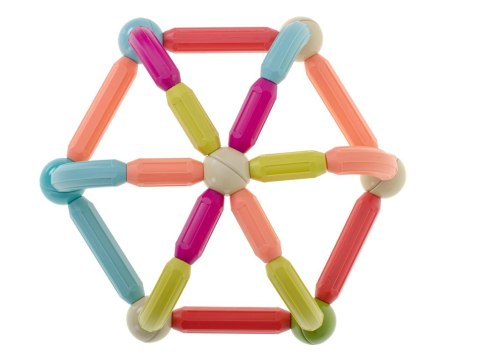 Klocki magnetyczne magnetic sticks duże patyczki dla małych dzieci 50 elementów