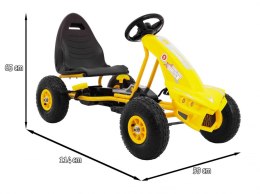 Gokart na pedały Champion Koła pompowane Wsteczny