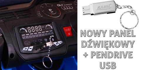 Auto na akumulator Audi Q7 New EVA Wolny Start LED 2 Silniki Auto na akumulator Audi Q7 New EVA Wolny Start LED 2 Silniki