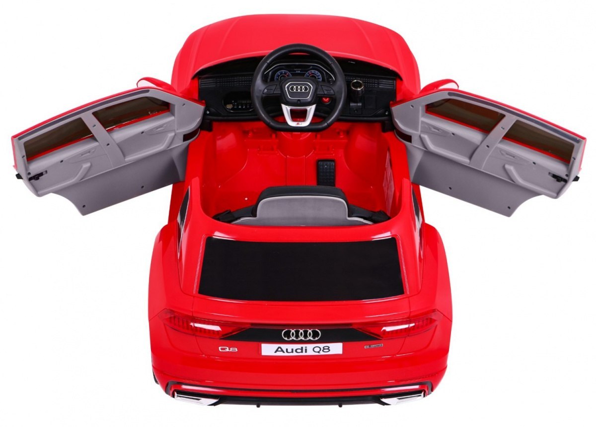 Auto na akumulator Audi Q8 LIFT Czerwony Auto na akumulator Audi Q8 LIFT Czerwony