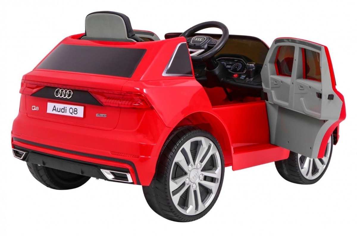 Auto na akumulator Audi Q8 LIFT Czerwony