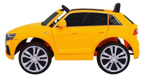 Auto na akumulator Audi Q8 LIFT Żółty Auto na akumulator Audi Q8 LIFT Żółty