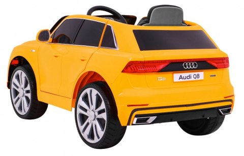 Auto na akumulator Audi Q8 LIFT Żółty Auto na akumulator Audi Q8 LIFT Żółty