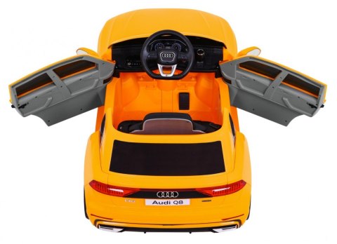 Auto na akumulator Audi Q8 LIFT Żółty Auto na akumulator Audi Q8 LIFT Żółty