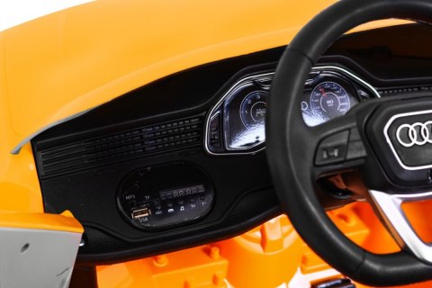 Auto na akumulator Audi Q8 LIFT Żółty Auto na akumulator Audi Q8 LIFT Żółty