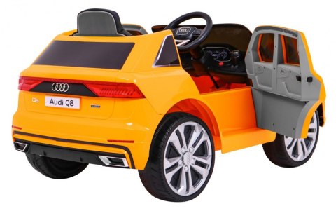Auto na akumulator Audi Q8 LIFT Żółty Auto na akumulator Audi Q8 LIFT Żółty