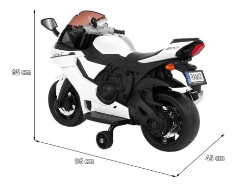 Motorek na akumulator R1 Superbike Koła z gumą LED Motorek na akumulator R1 Superbike Koła z gumą LED