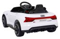 SAMOCHÓD NA AKUMULATOR AUDI RS E-TRON GT BIAŁY SAMOCHÓD NA AKUMULATOR AUDI RS E-TRON GT BIAŁY