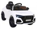 Auto na akumulator Audi RS Q8 Biały Auto na akumulator Audi RS Q8 Biały