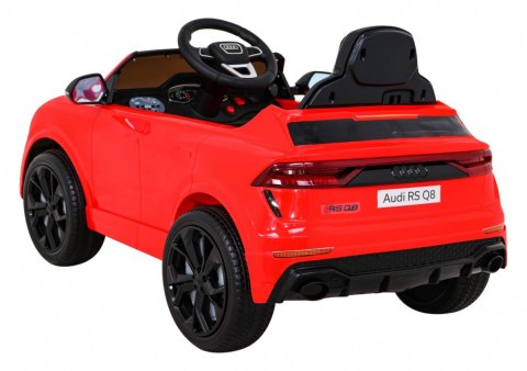 Auto na akumulator Audi RS Q8 Czerwony Auto na akumulator Audi RS Q8 Czerwony
